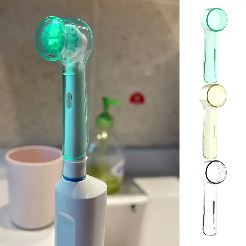 

Toothbrush Dustproof Covers Caps Travel Toothbrush Head Covers Toothbrush Protector Cap Brush Pod For Household Travel