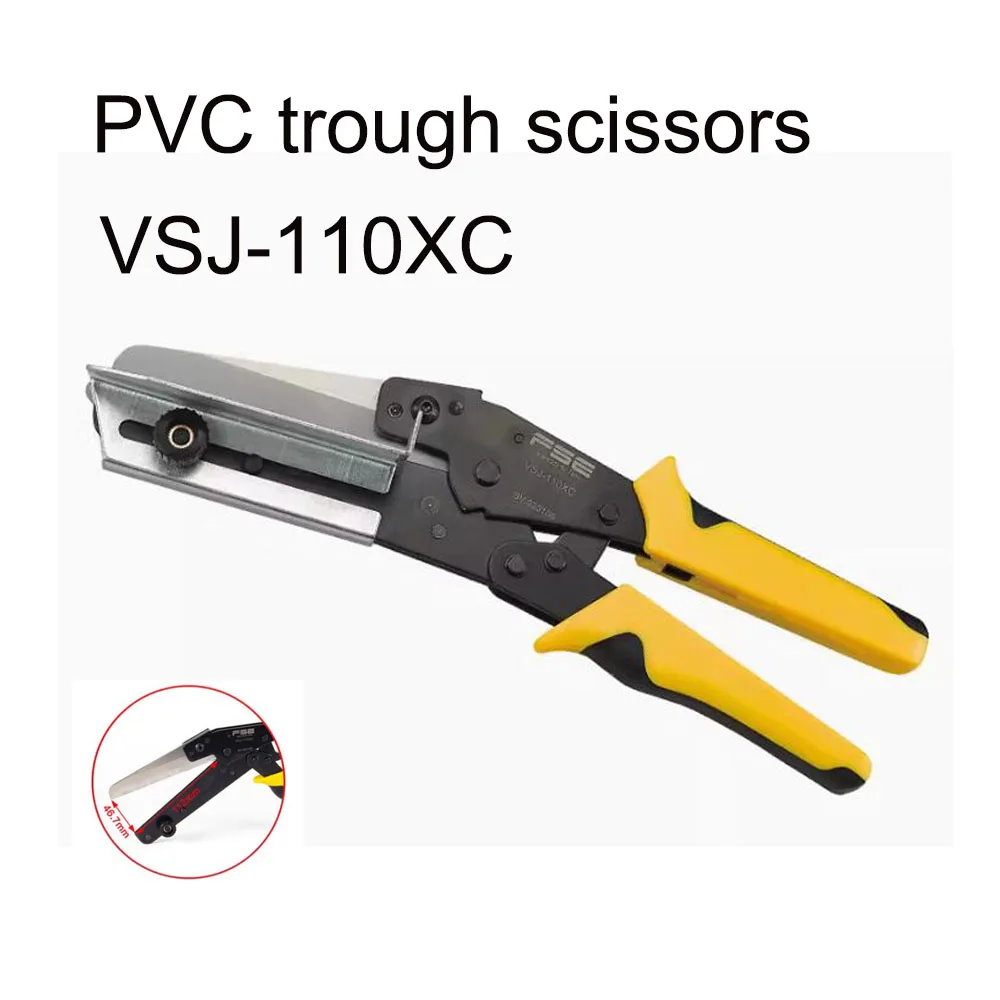 VSJ-110XC pliers PVC wire slot cutting tool Angle: 45/90 degrees  Product length 280MM