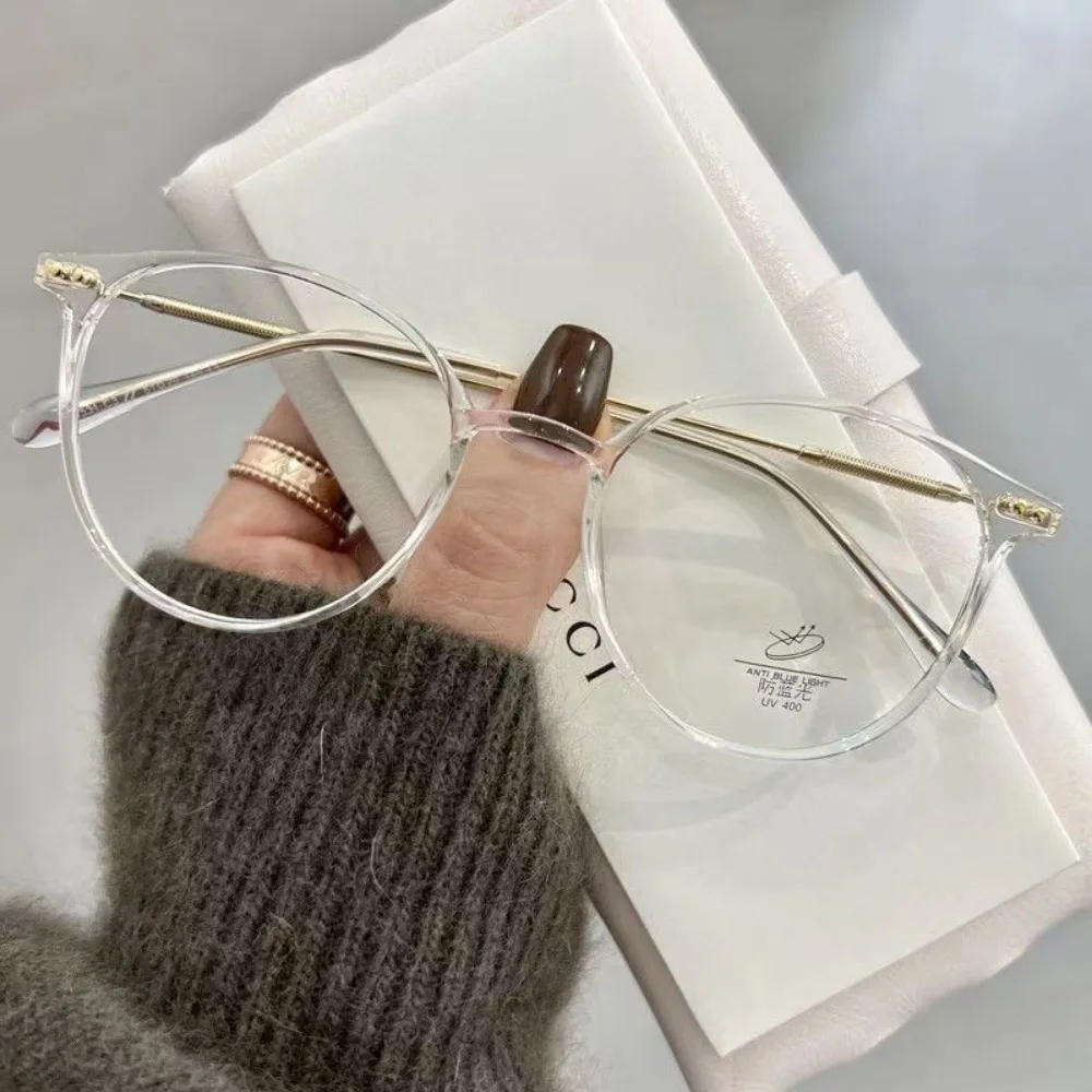 【-50 bis -300】 Modische Damen-Myopiebrille mit Grad, Anti-Strahlung, Anti-Blaulicht, Computerbrille mit Qualität – Detail 3