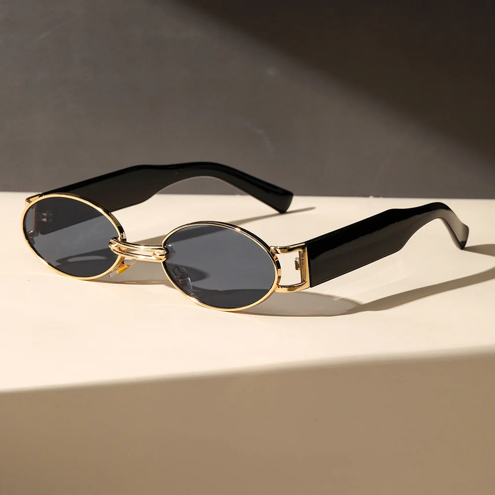 

1PC Unisex Plastic Fashion Oval Sunglasses for Street Photography, Beach Travel, Party, and Driving Accessories
