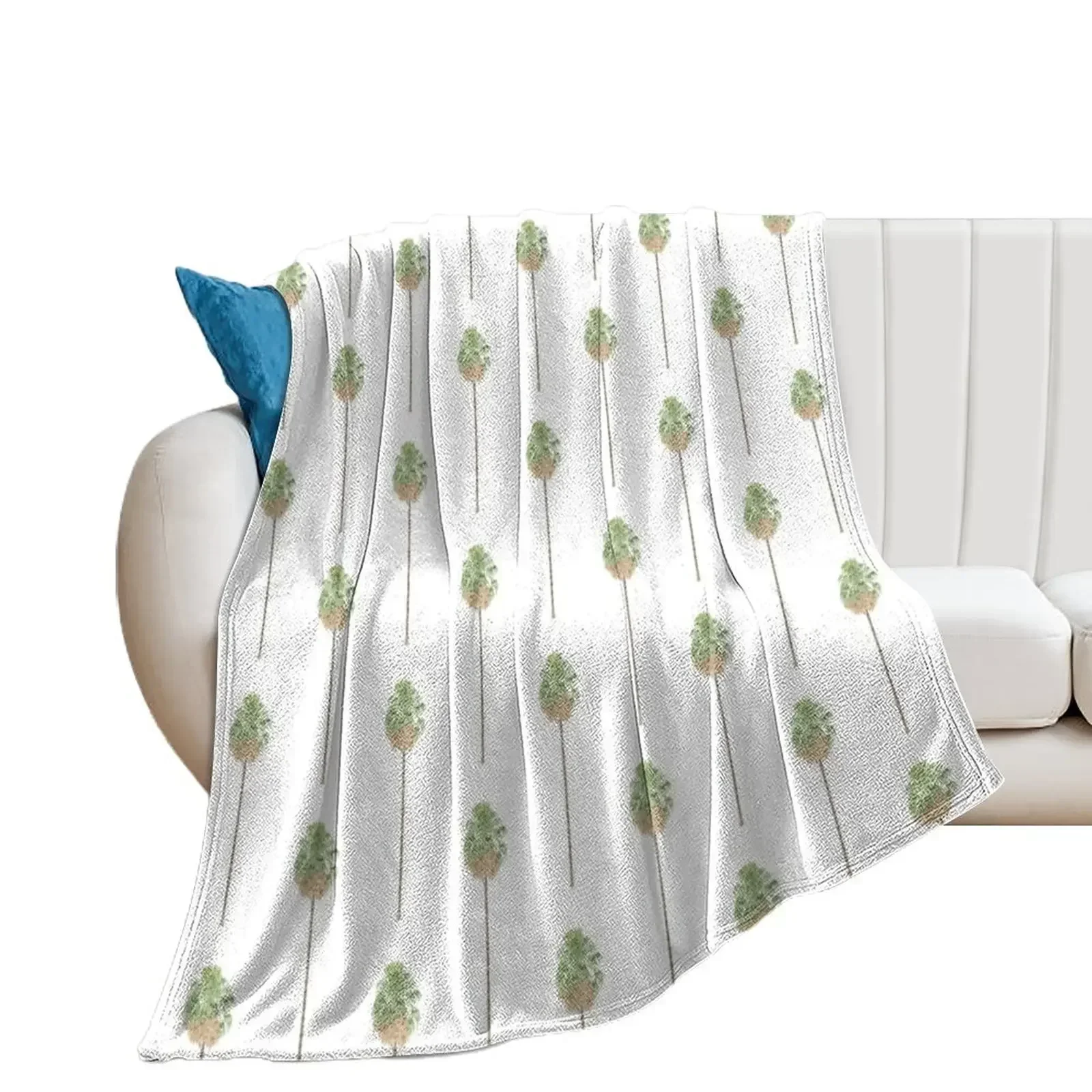 Australian Cabbage tree palm Throw Blanket Thermals For Travel Blankets For Baby Blankets