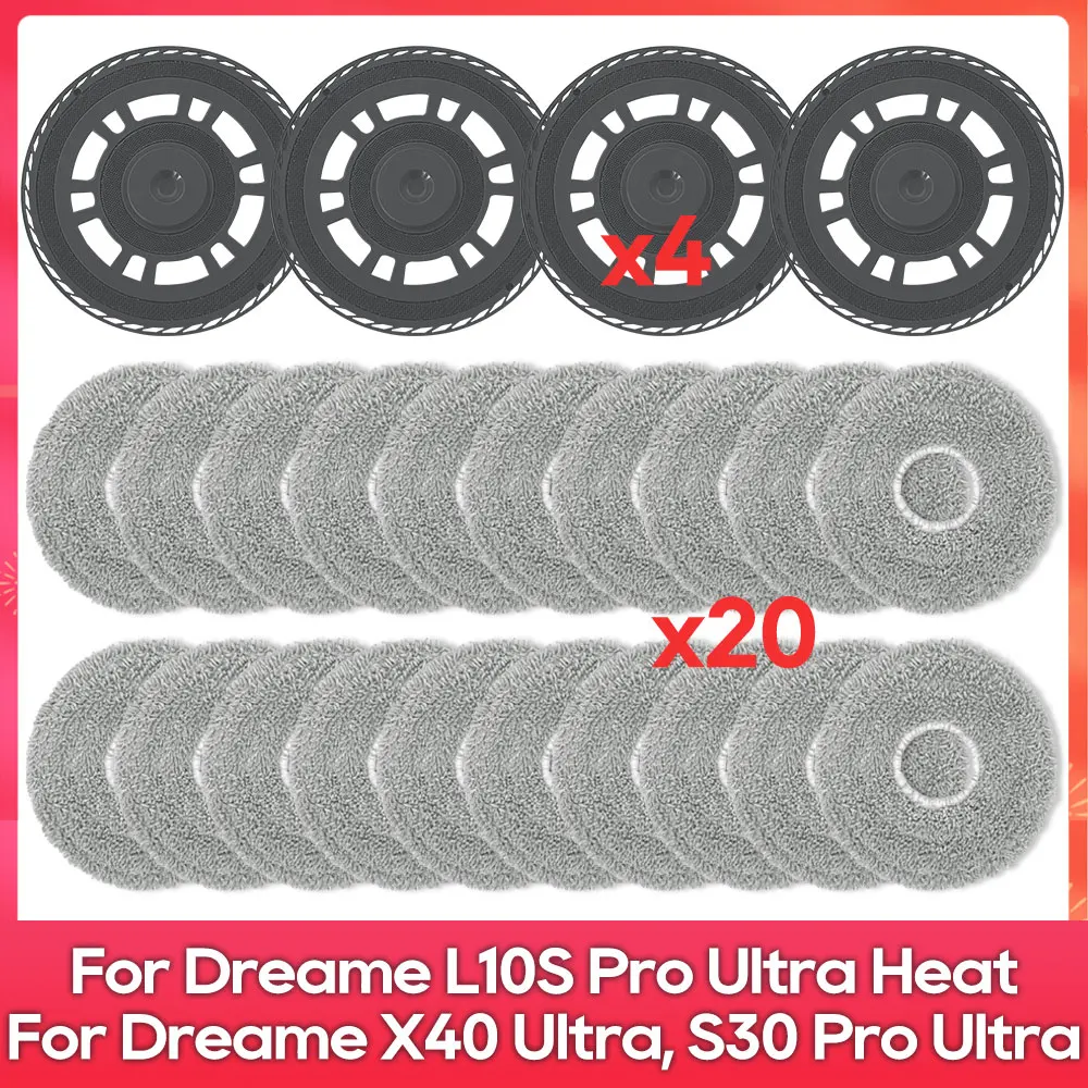 호환 가능: ( Dreame L10S Pro Ultra Heat, X30 Ultra, X40 Ultra, S30 Pro Ultra ) 걸레 거치대, 트레이, 액세서리, 교체 부품