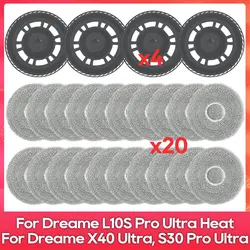 Compatible con ( Dreame L10S Pro Ultra Heat, X30 Ultra, X40 Ultra, S30 Pro Ultra ) Soporte de mopa, bandeja, accesorios, pieza de repuesto