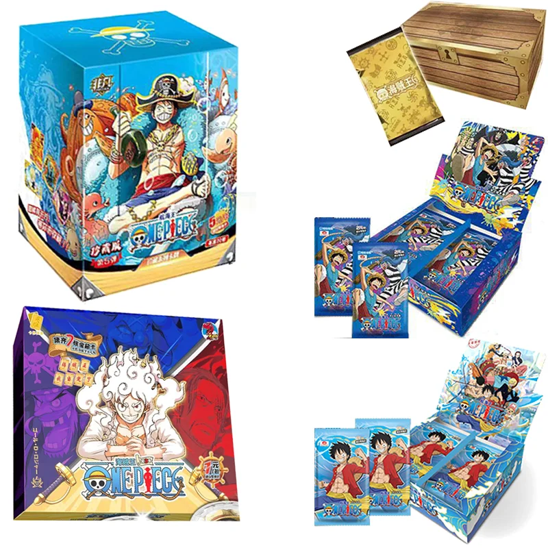 

New One Piece Card Straw Hat Pirate Luffy Zoro Nami Classic Anime Character TSR ZR Collection Cards Toys Gifts