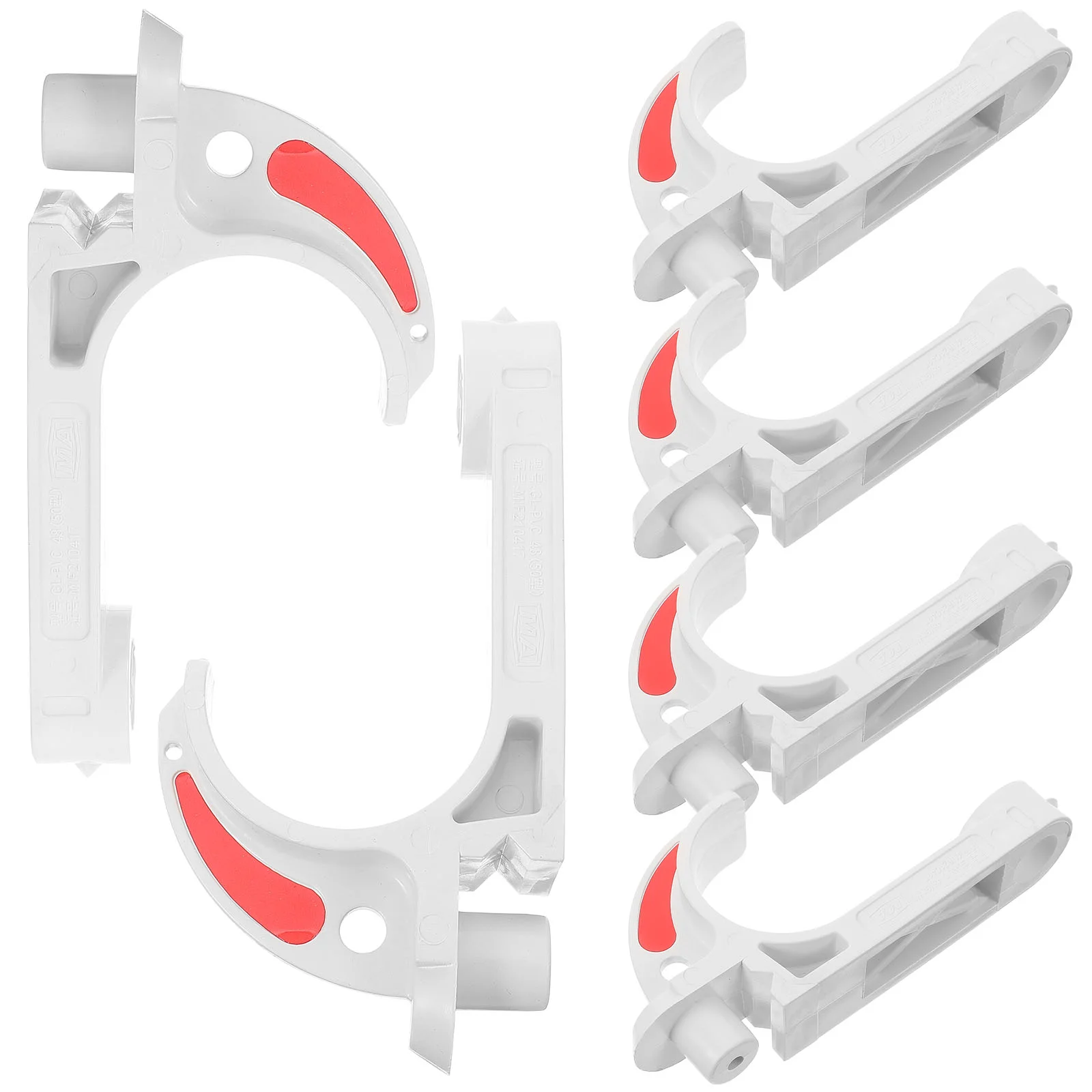 

6 Pcs Cable Hook Metal Hooks for Hanging Heavy Duty Plastic Wire Support J-Hook