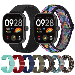 For Redmi Watch 6 5 Strap Nylon Elastic Adjustable Loop Wristband Bracelet For Xiaomi Redmi Watch 4 Watchband Correa Accessories