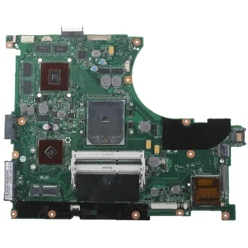 Placa base N56DP para ordenador portátil, placa base probada para ASUS N56DP, N56D, HD7730, 2GB, REV: 2,0, 216-0834065, DDR3