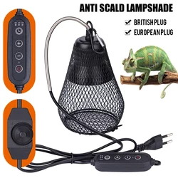 220V Pet Ceramic Heating Lamp Bulb Bird Heat Lamp Protective Cover Against Scalding No Light Emitting Heater for Reptile Poultry