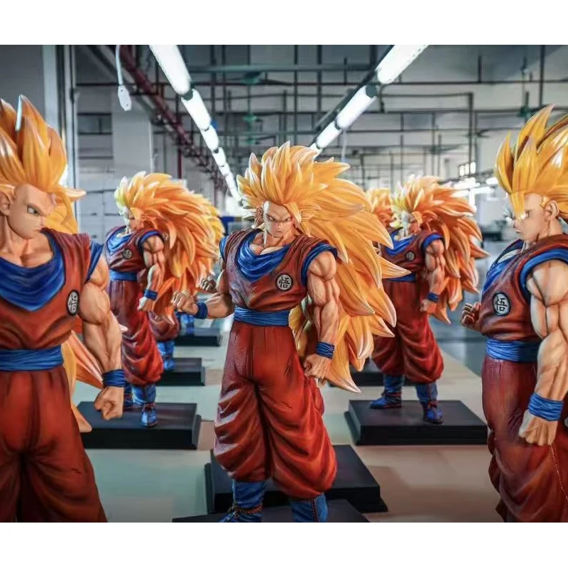 

2025 New 56cm Jt Dragon Ball Character 2% Super Three Goku Cartoon Character Model Trend Toy Collection Ornaments Statue Gifts