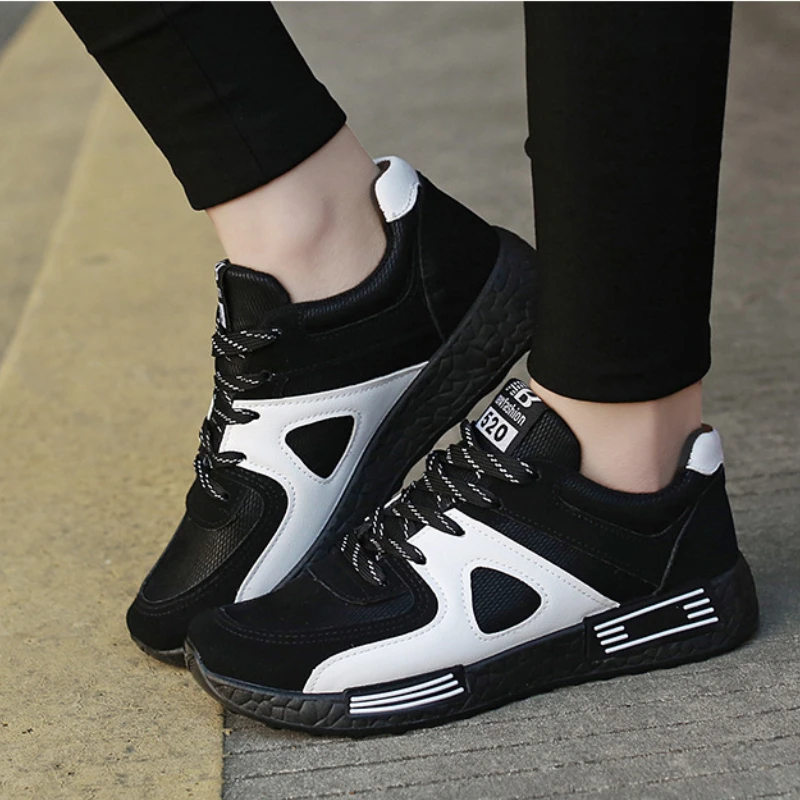 Women Autumn New Fashion Breathable Running Shoes Platform Non-slip Women Sports Shoes Comfortable Sneakers Zapatos De Mujer