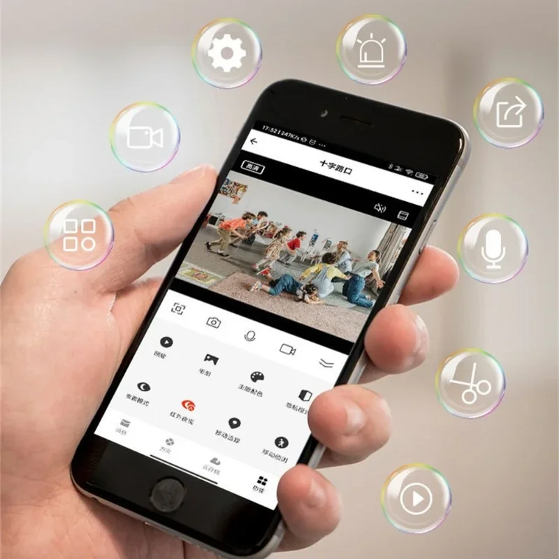 Tuya 5MP Security Camera Outdoor Wireless HD Monitor 360° Intelligent Detection CCTV WIFI Voice Intercom Automatic Monitoring