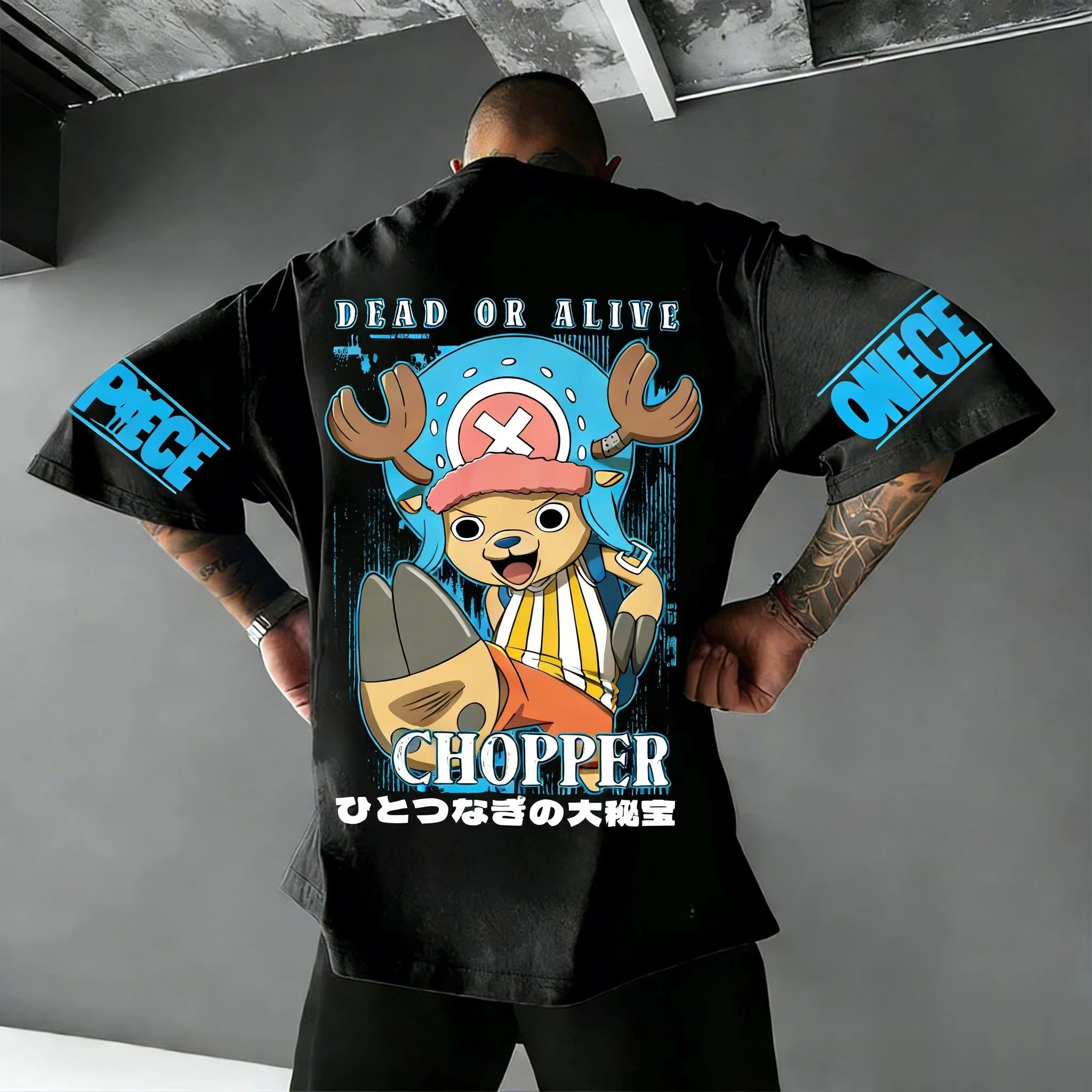 Unisex One Piece Anime Chopper Graphic T Shirt Men Women 2026 Summer Cotton Short Sleeve Tee Cartoon Streetwear Loose Casual Top