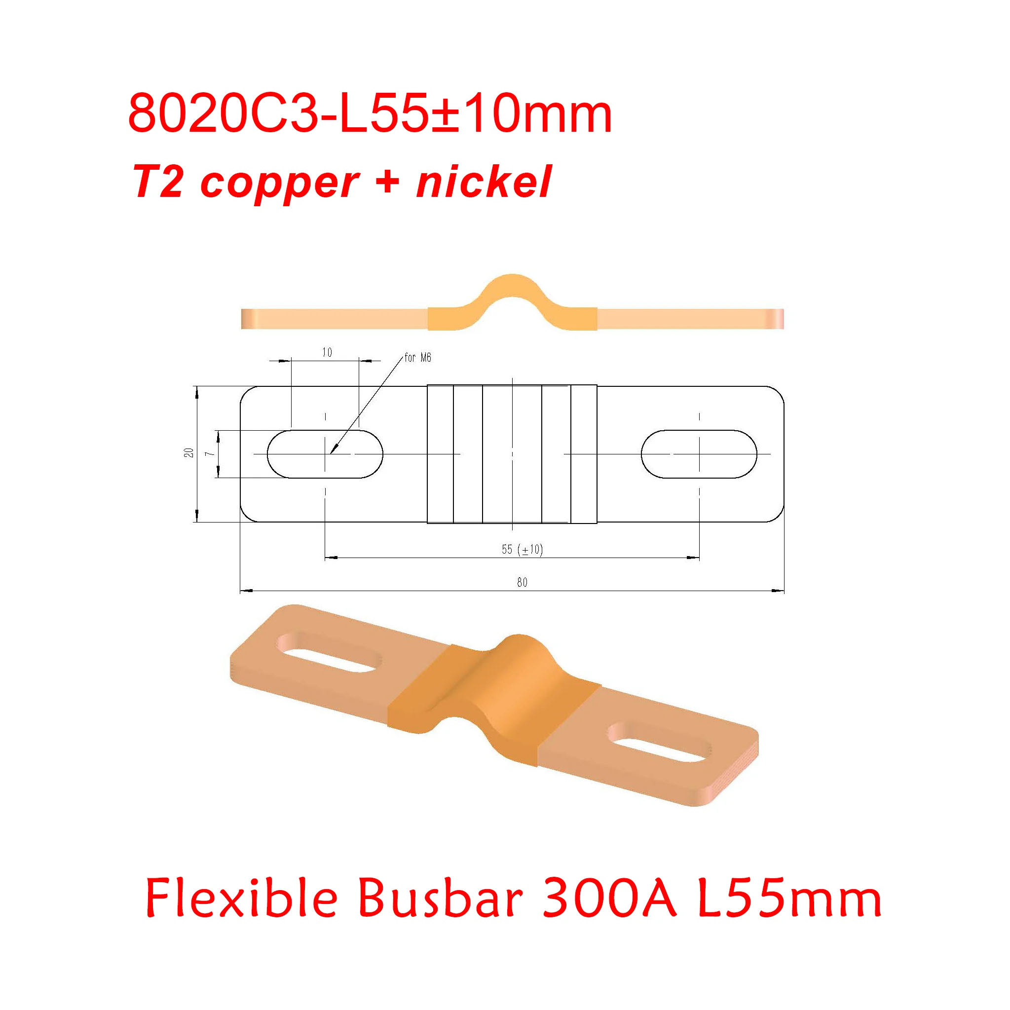 Lifepo4 Cells 230AH 200AH Copper Flexible Busbars 300A DIY 12V 24V 200AH 48V Battery Pack Free Shipping