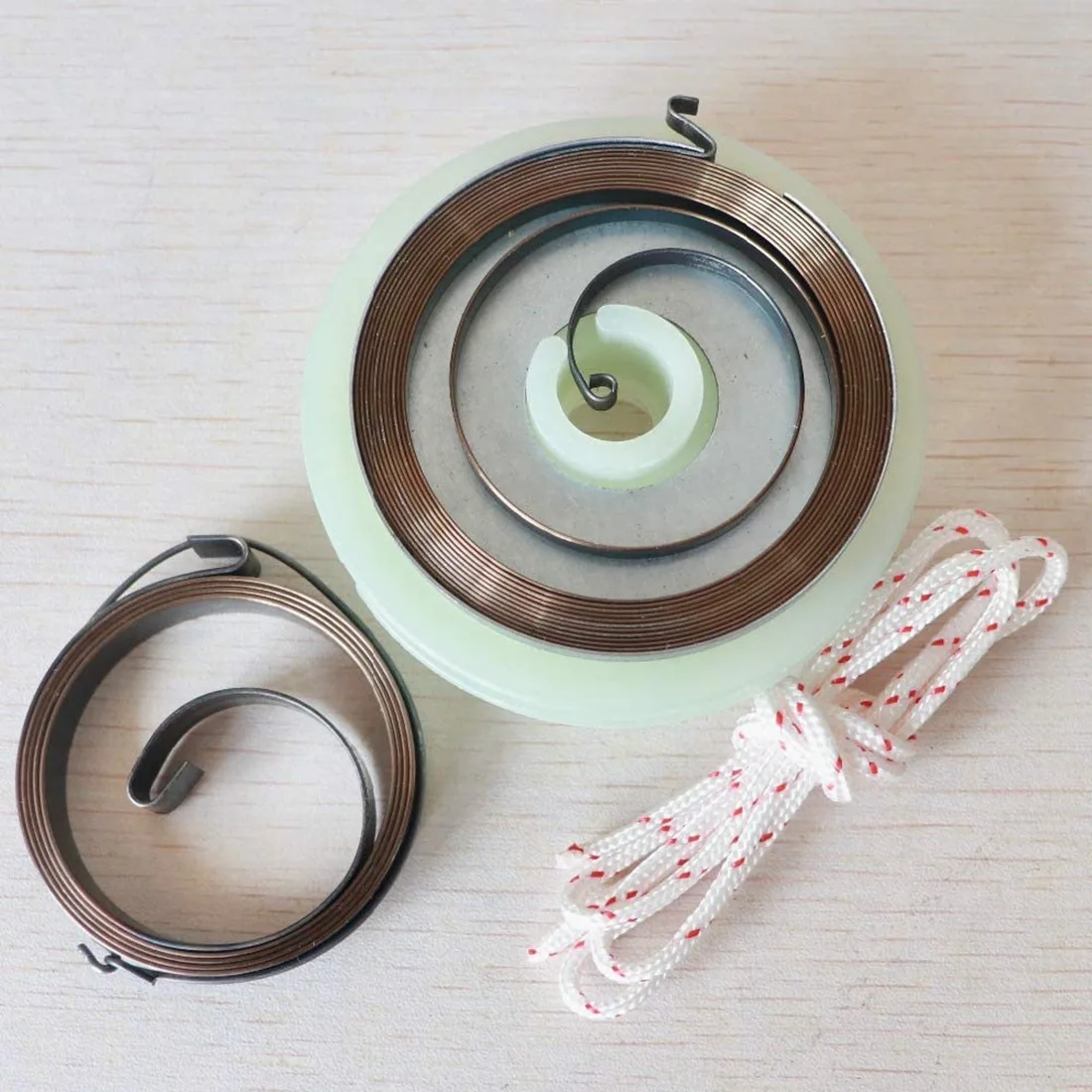 Easy Starter Recoil Primavera Polia Corda, Kit de reparação, Serras a gás, Motosserra chinesa, 5200 5800 52CC 58CC