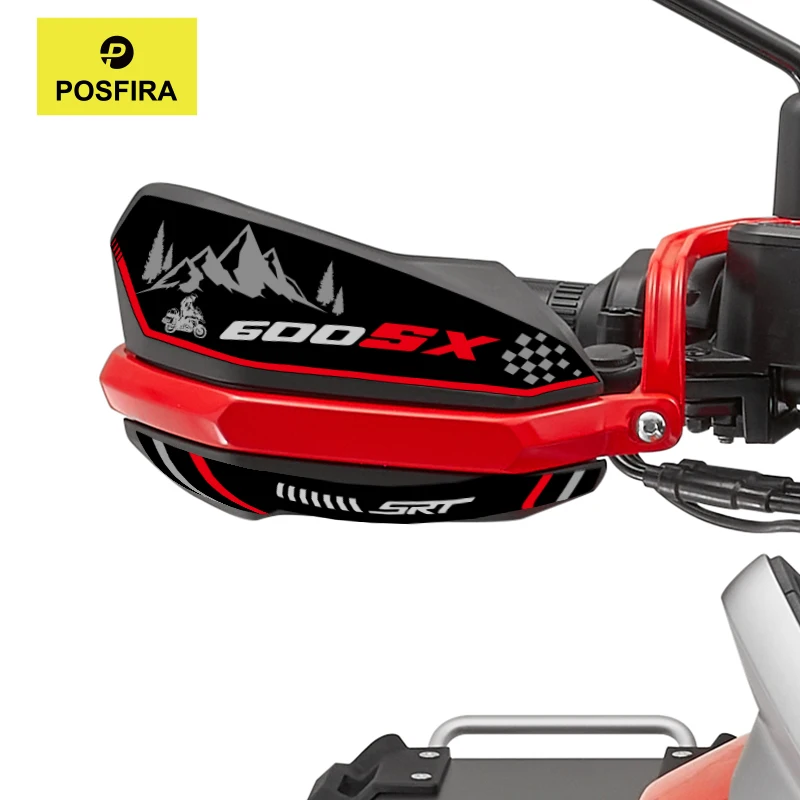 

POSFIRA наклейки на поручни мотоцикла, виниловые наклейки для QJMotor SRT600SX 2025 QJ Motor SRT 600 SX 600SX, аксессуары для защиты рук