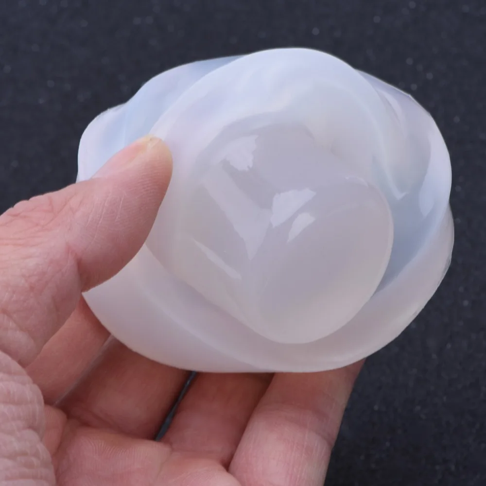 3pcs Large Small Size Silicone Mould Round Shape 3Pcs Set Bowl Dish Mould Handmade Tool Tiny Size DIY Container Mould