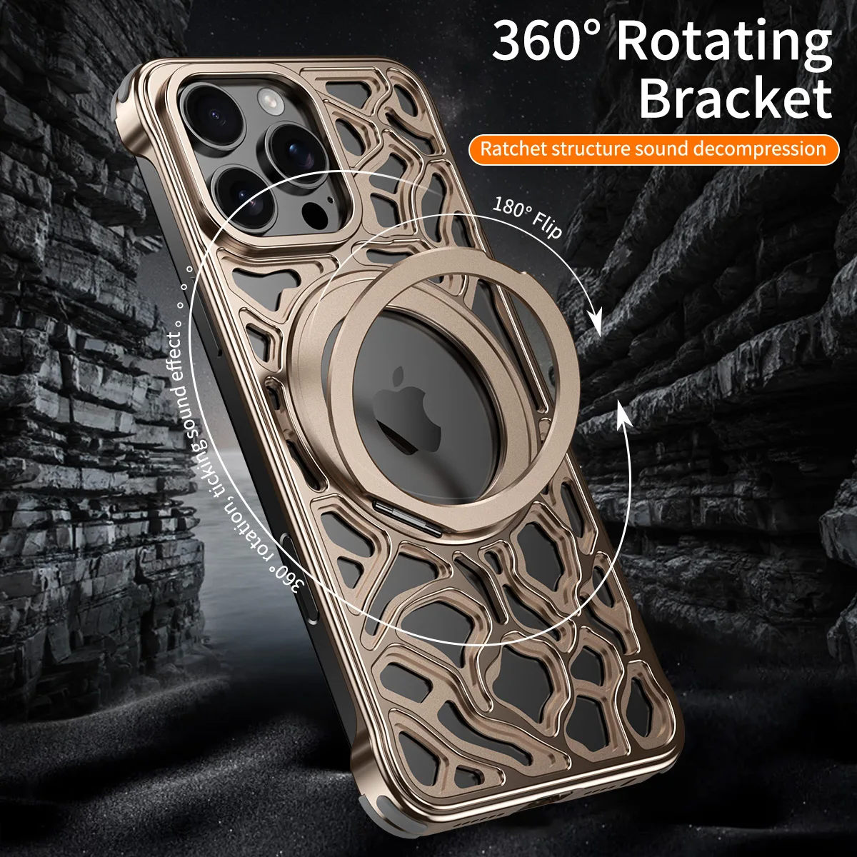 New Magnetic Metal Anti-Fall Phone Case For iPhone 15 16 Pro Max Fashion Aluminum Alloy Shockproof Cover For Apple 15 16 Promax