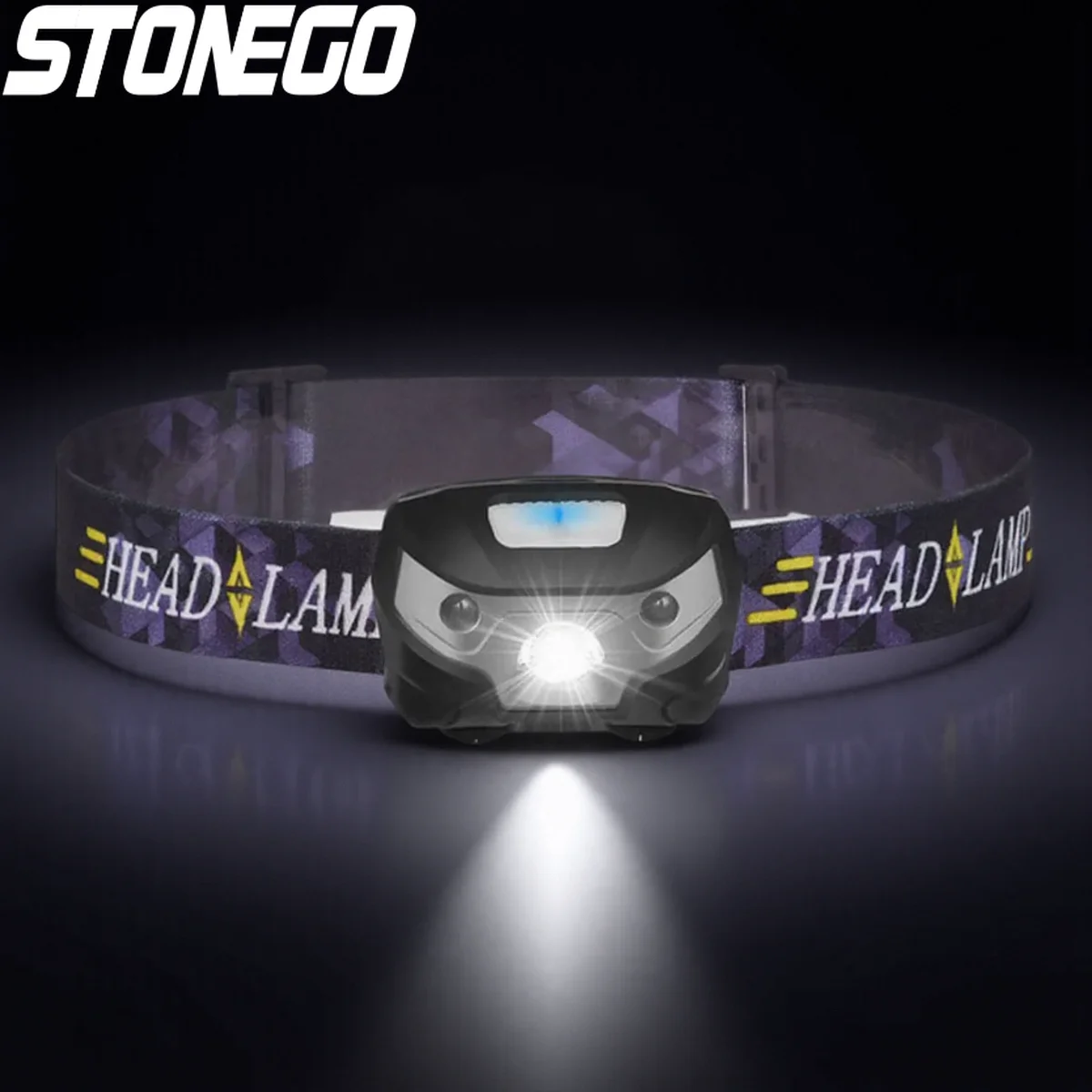 

Инновационный водонепроницаемый светодиодный налобный фонарь с высокой яркостью, белым и красным светом, USB-зарядкой, портативный, для кемпинга