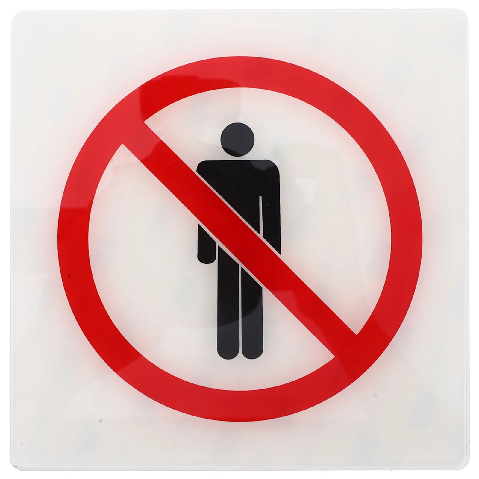 No Entrance Warning Sign Sticker Waterproof Safety Label For Restricted Areas Adhesive Caution Decal Security Posted Signs