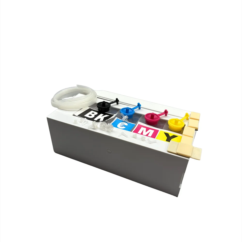 Hoge Kwaliteit 4 Kleur Ciss Refill Inkttank voor Epson HP Canon Brother Ricoh Printer Groot Volume DTF Tank BK-600ML C/M/Y-350ML