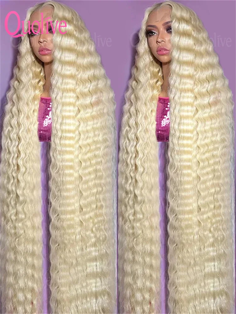 613 شقراء HD الدانتيل الباروكة الأمامية 13x4 13 × 6 موجة عميقة الدانتيل الجبهة باروكة من شعر طبيعي ملون مجعد الباروكات موجة المياه الباروكات للنساء ﻿ ﻿