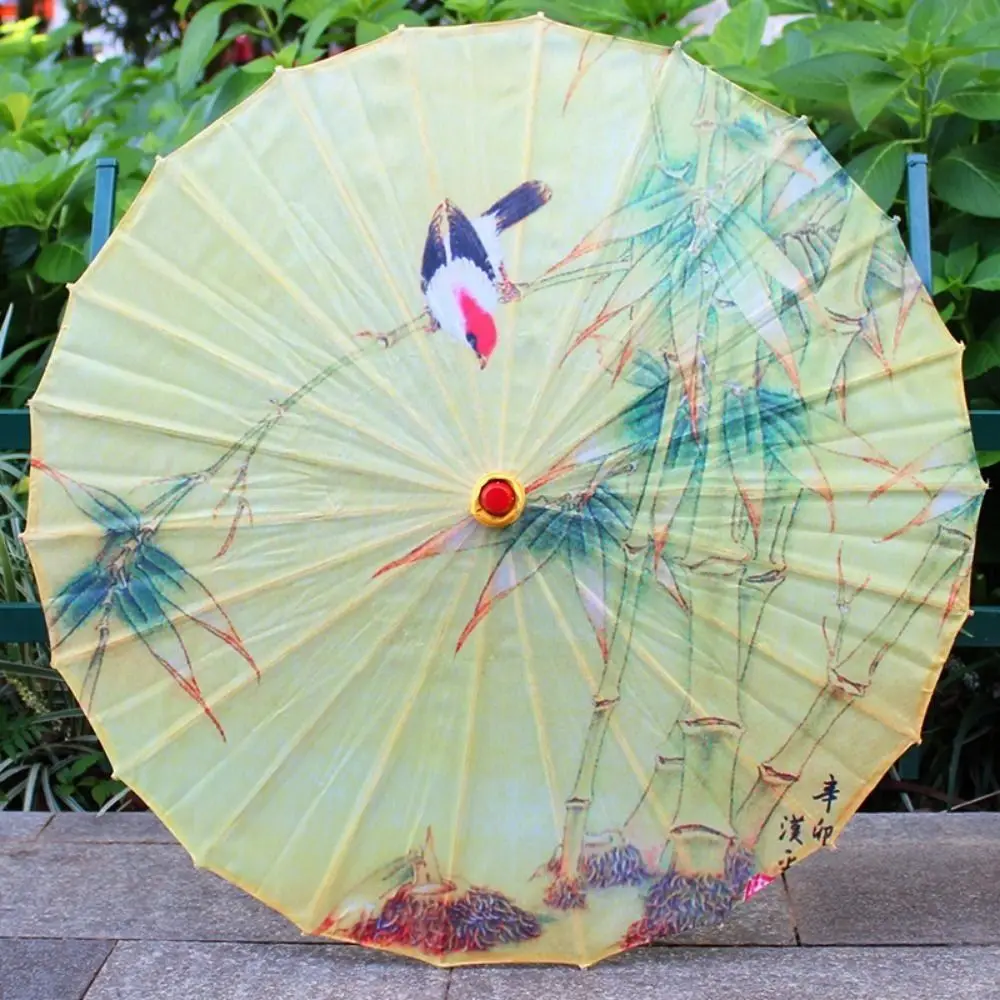 Chinese Antique Style Oiled Paper Umbrella 56cm 10 Colors Decorative Umbrella Costumes Photography Umbrella Dance Performance