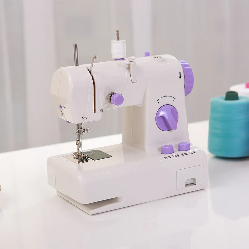 for FHSM-208 Multifunctional Household Electric Sewing Machine 6W Portable Mini Handheld Tailor Sewing Clothes 1PC