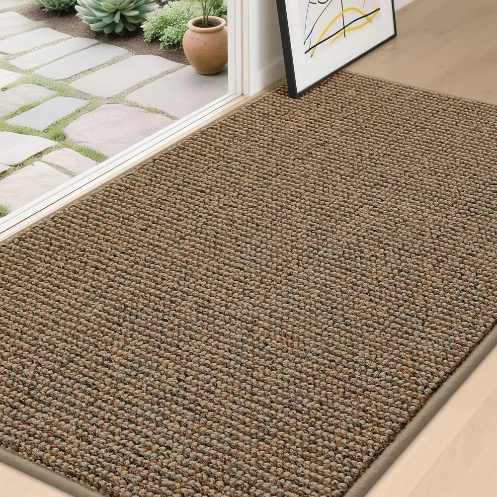 

Dirt Trapper Door Mat 36 x 60, Non-Slip Washable Doormats Entrance Mat, Dirt Resistant and Absorbent Welcome Mat, Low P