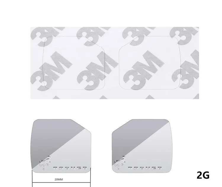 Metal Reflective Rearview Mirror Reflector For 1/10 Rc Car Traxxas Trx-4 92076-4 Trx4 Bronco  Parts Reflector