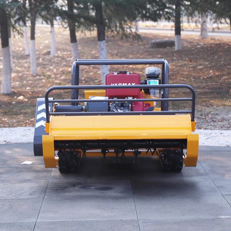 Customized Road Side Landscape Belt cordless mower Self-propelled Mower, Linear Mowing Mode Adapts Long Strip Green Belt