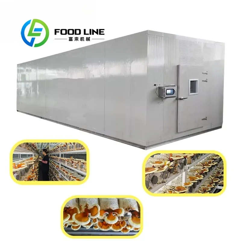 Integrated Mushroom Cultivation Container Closed Structure With Intelligent System For Stable And Clean Mushroom Growing