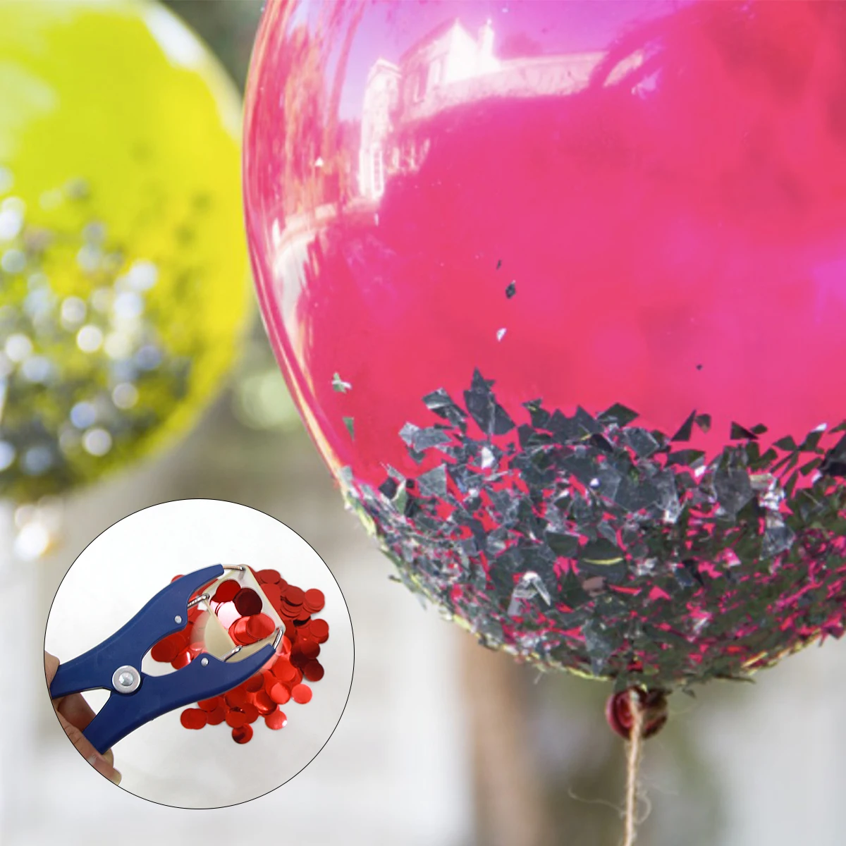 

1Pcs Metal Balloon Expansion Pliers for Expanding Balloon Mouths, Ideal for Filling Transparent ubble Balloons with Confetti