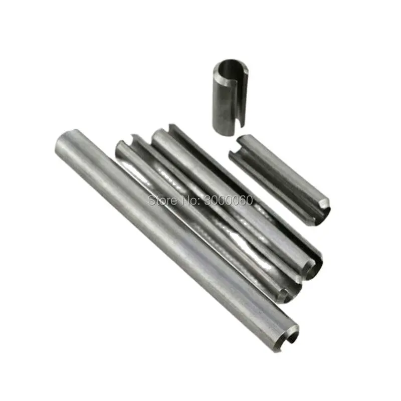 500pcs M1.5 Diameter Small Stainless Steel A2 DIN1481 Slotted Spring Pins for Industrial Use