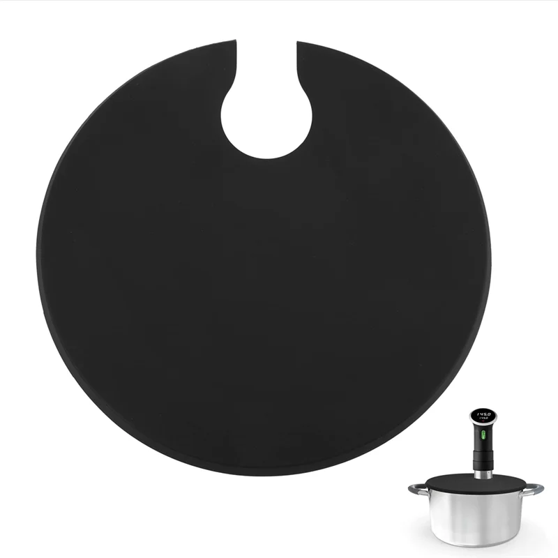 J1UL1N Sous Vide Lid For Precision Cooking 11Inch Pot Retain Moisture And Flavor With A Sous Vide Precision Cooker Easy To Use