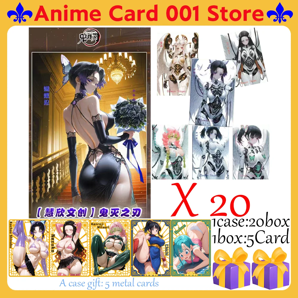 

Huixin Culture Demon Slayer Коллекционная карта Япония Аниме Игрушки Юбилейная игрушка подарочная карта