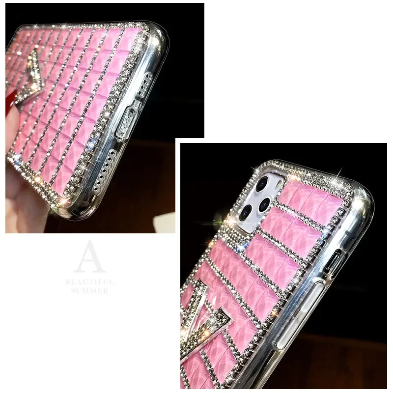Luxury Rhinestone Bling Phone Case, Shiny Diamond Soft Cover, for Samsung S24, S20, S21, S22 Ultra, S23 PLUS, Note 20