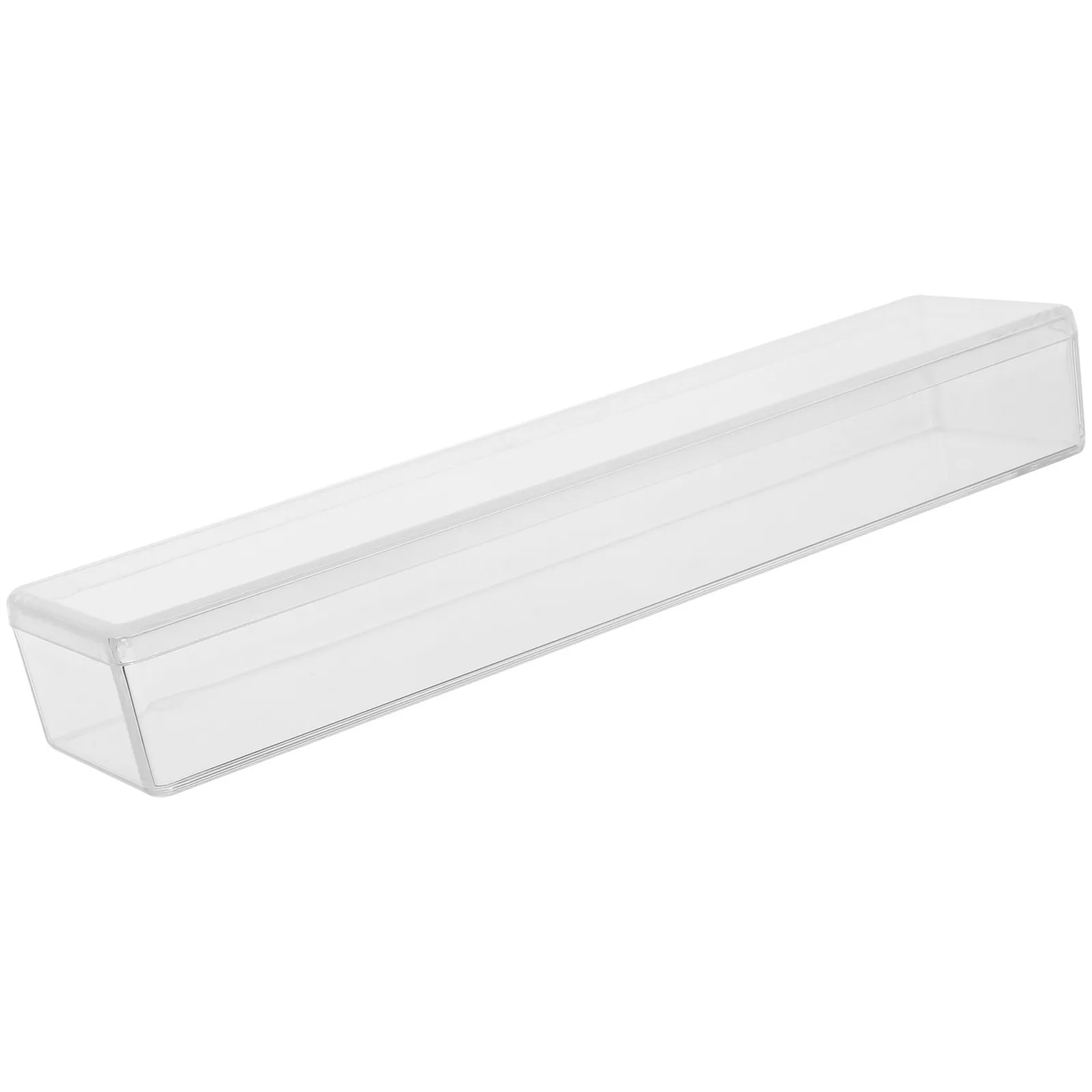 Premium Acrylic Jewelry Storage Box Rectangular Transparent Display Case for Necklaces Earrings Rings Bracelets Brooches