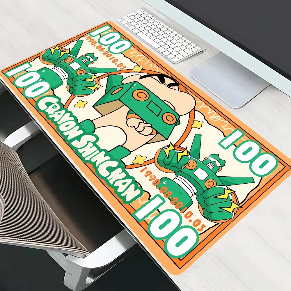 Alfombrilla de ratón C-Crayons-Shin-chans, alfombrilla grande para teclado de juegos de ordenador, alfombrilla para ratón, accesorios para jugadores de ordenador portátil, alfombrilla de escritorio, alfombra HD