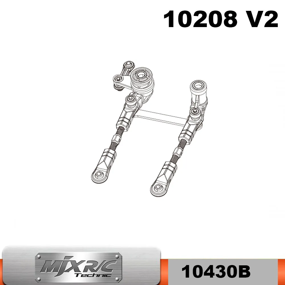 MJX Hyper Go 10208 V2 Steering Assembly - Part Number 10430B