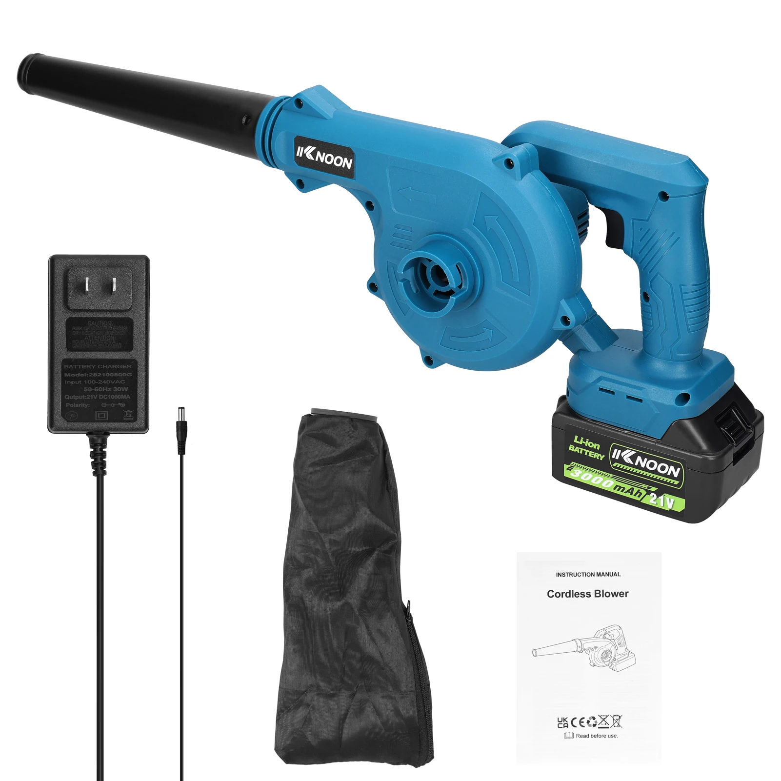 قابلة للشحن 2 في 1 تهب وشفط يترك مجمع الغبار عالية الطاقة اللاسلكي منفاخ الهواء الكهربائي المحمولة مكنسة كهربائية