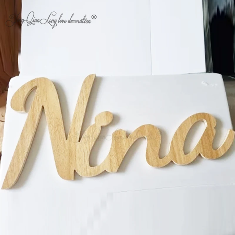 

Custom Wooden Sign for Nursery Wall Decor Hanging Sign for Crib Baby Shower Gift