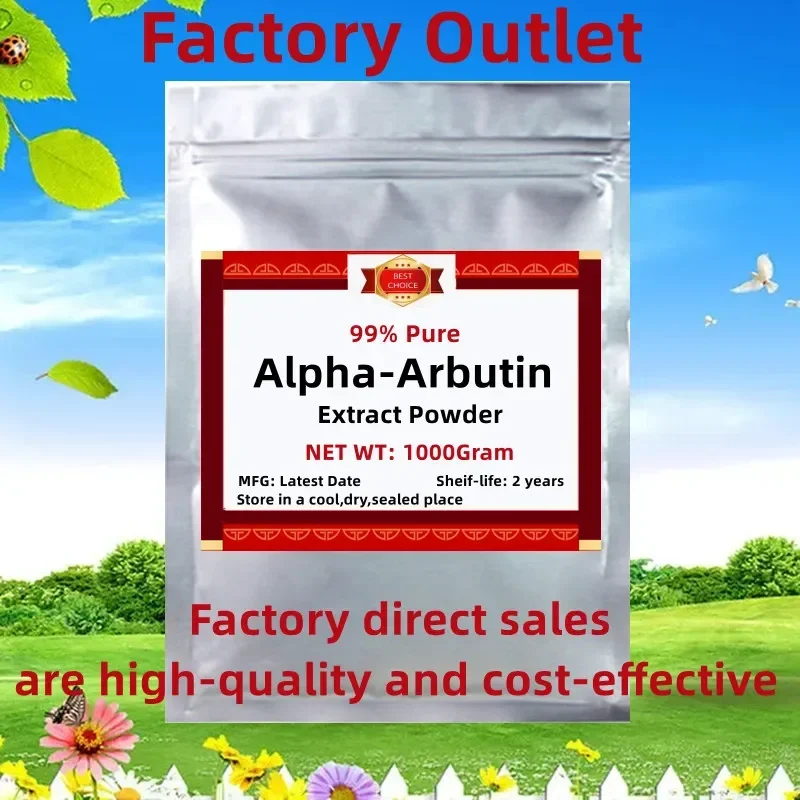 50g-1000g Factory Outlet Alpha Arbutin Powder for Skin Whitening