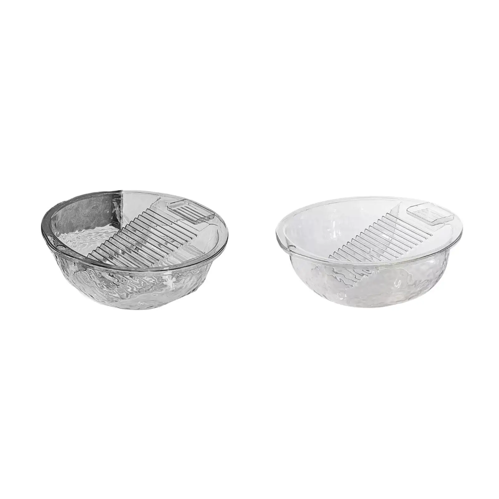 Space Saving Washboard Laundry Basin Ergonomic Rim Non Slip Design for Home Bathroom Hand Wash Small Delicate Articles