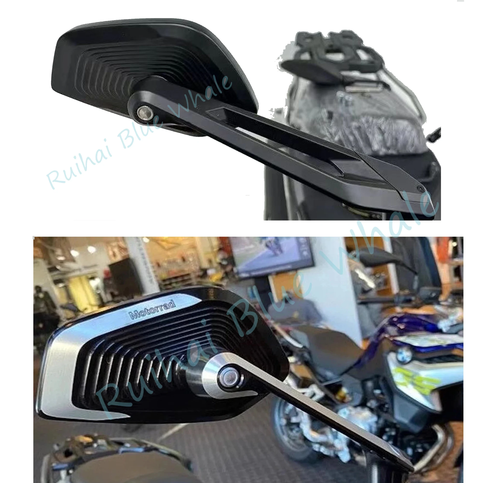 

Motorcycle Accessories For BMW Waterbird R1250GS Adv HP 719 reflector reversing mirror CNC rearview mirror