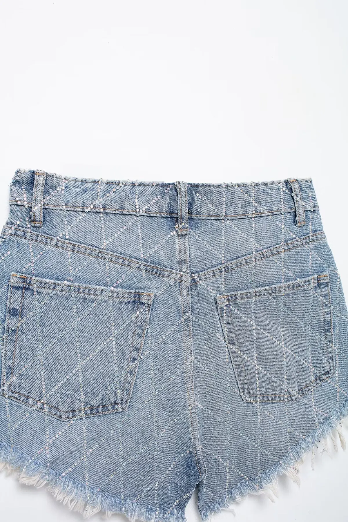 Shorts jeans cru feminino com zíper, retrô, cintura alta, luz decorativa, casual, moda chique, novo, 2022