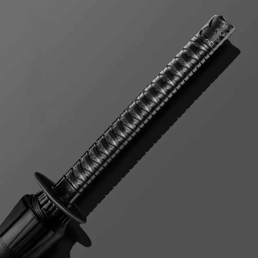 16 Bones Japanese Samurai Umbrella Outdoor Household Straight Rod Umbrella Man Gift Windproof Creative Design Friend Gift