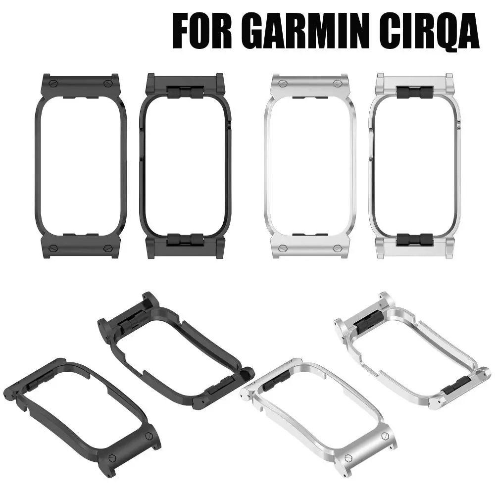 20MM Band Adapter Metal Case Zinc Alloy Durable Watchband Connector Frame Protective Case for Garmin CIRQA