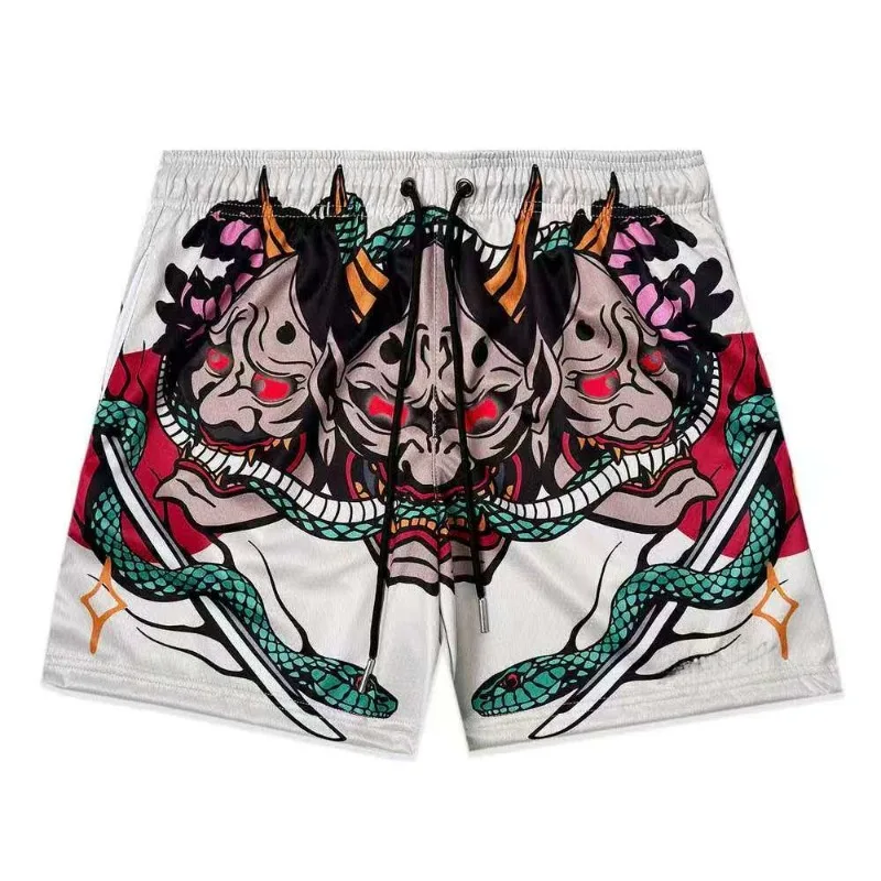 

Fashionable Breathable Quick Drying Shorts, Men's Sports and Fitness Shorts 3D Printed Quick Drying Shorts, Sports Shorts