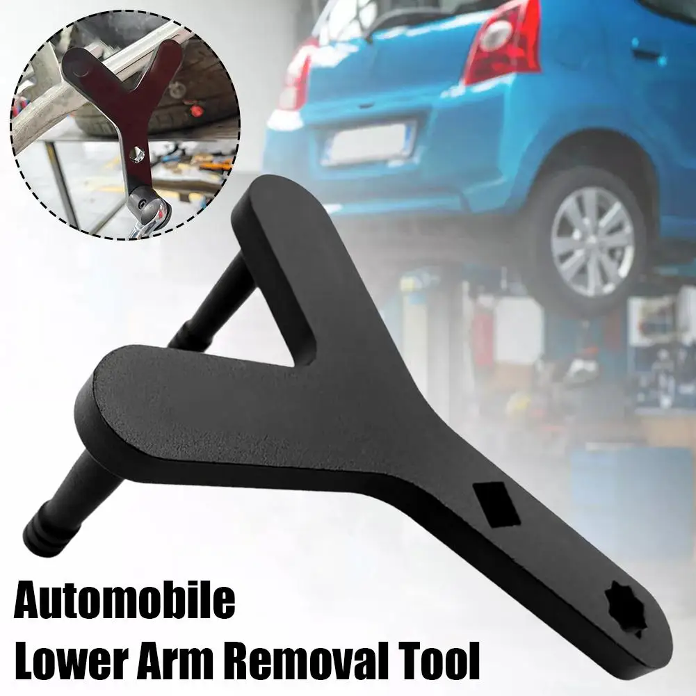 

Автомобильный нижний рычаг управления, инструмент для удаления шарового шарнира, стальная разборка, ремонт автомобиля, нижний прочный инструмент, аксессуары, рычаг из сплава R1Q7