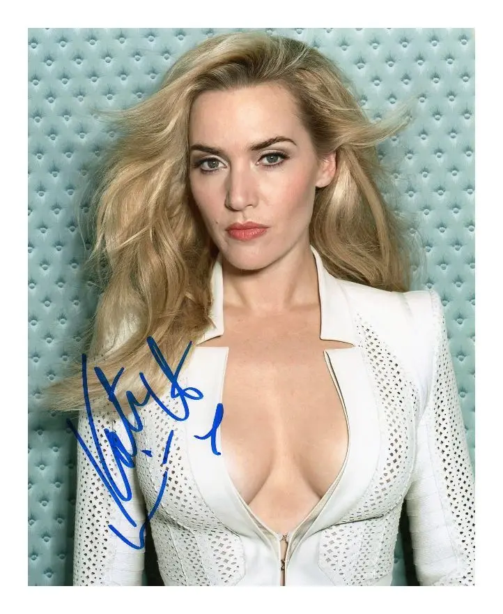 KATE WINSLET AUTOGRAPHED SIGNED PP PHOTO PRINT Posters Wall Art Rome Decoration